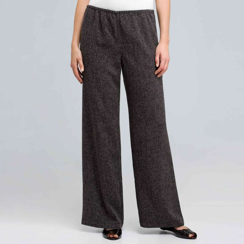 Pull On Neutral Pant, Black & Sugar, large image number 0