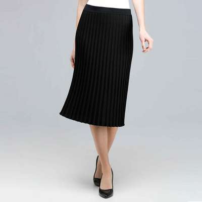 Pleated Skirt.