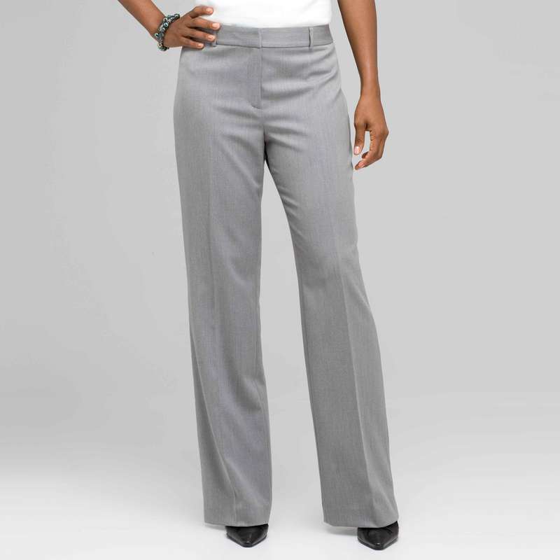 Flat Front Classic Pant, Zinc Heather, large image number 0