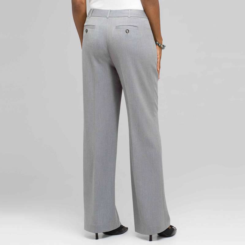 Flat Front Classic Pant, Zinc Heather, large image number 1