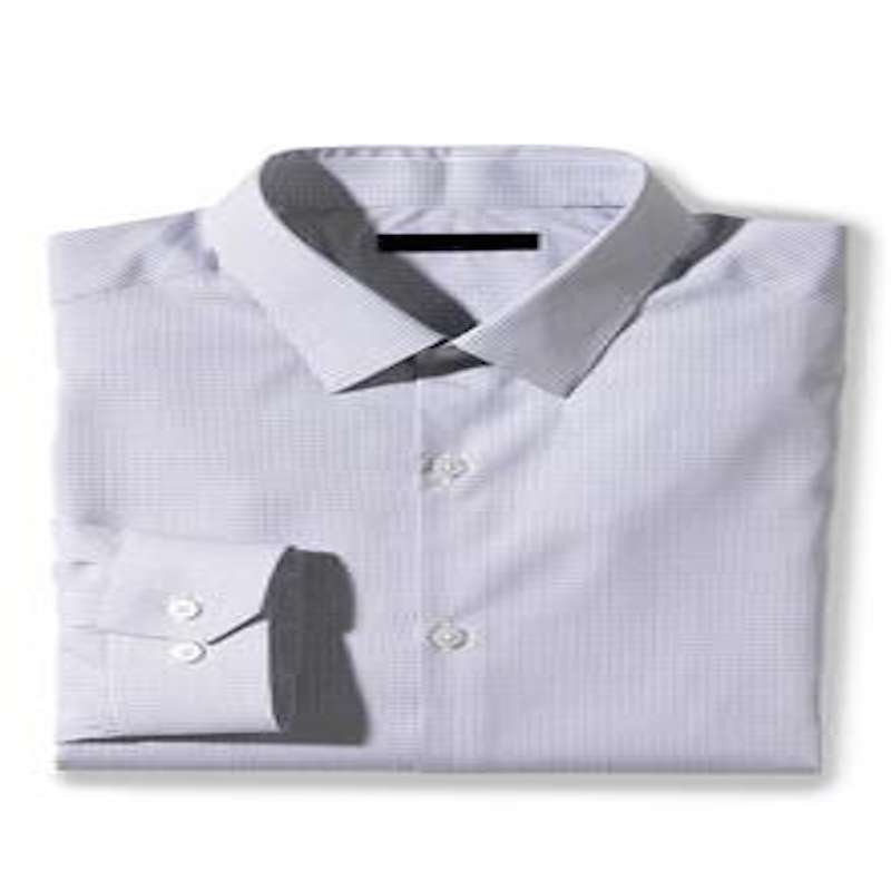 Modern Striped Dress Shirt, Blue, large image number 0